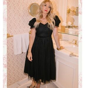Ivy City Co Gala Dress in Black